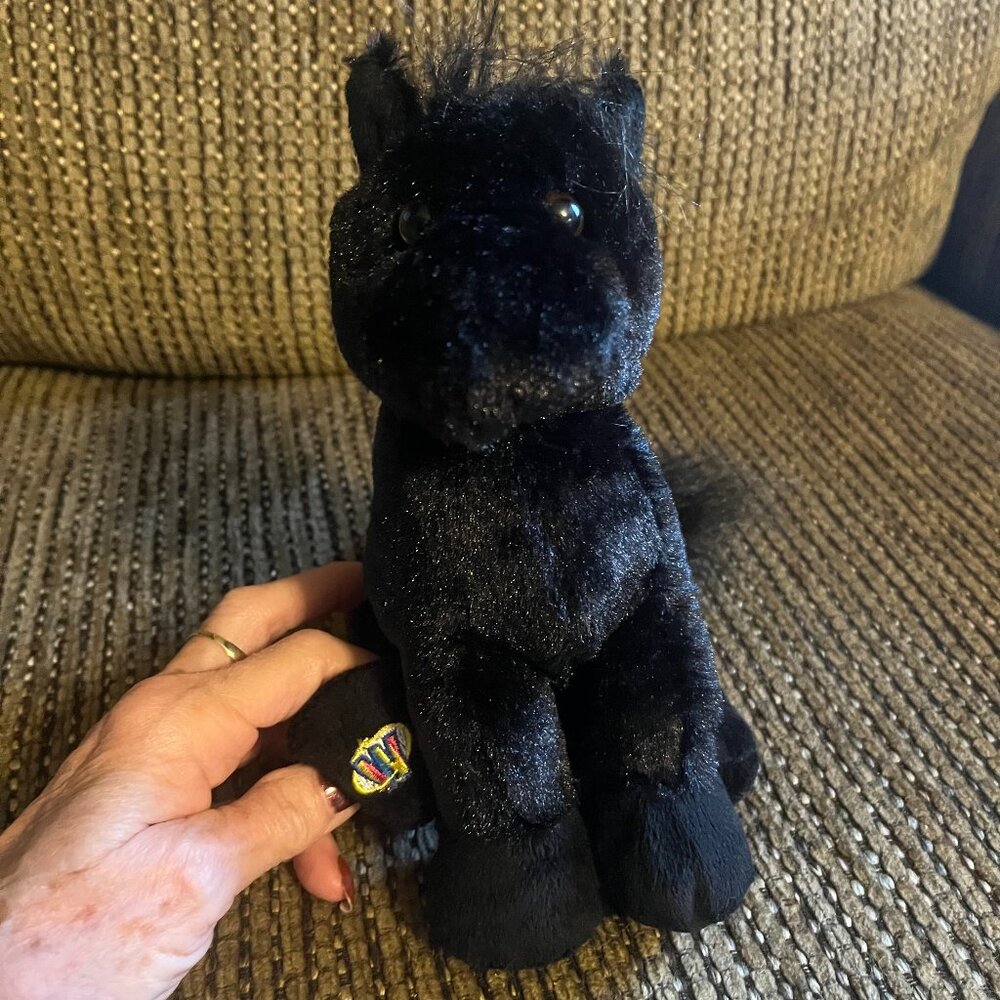8" Webkinz Black Stallion